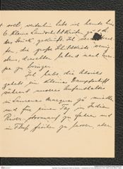 Nachlass Franz Steindachner, Brief von Zechmei...? (unleserlich) an Franz Steindachner (10.01.1903), Inv.Nr. 609.01, Seite 3